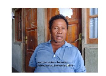 Komemora 12 Novembru badala 31: Reflesaun ba Konflitu Entre Juventude no Istoria husi João – Bermeta.  