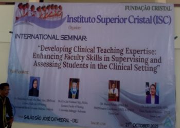 ISC Realiza  Semináriu Internasional Foka ba Servisu Klinikal  Oinsa Prepara Rekursu Sai Profesional