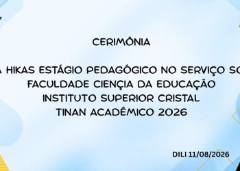 ISC Dada Hikas Estudante Estajiariu Fakuldade Siensia Edukasaun Tinan Akademiku 2026